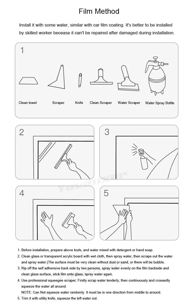 3D Transparent Holographic Projection Screen Adhesive Rear Projection Film for Exhibition Showcase Advertising Different Sizes