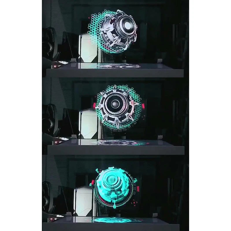 Wifi 3d Hologram Projector holiday Led Sign For Party Wedding DIY Decoration 3d hologram fan player Christmas decoration