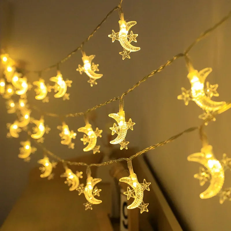 Wedding Party Curtain String Fairy Lamps for Home Room