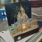 Omoshiroi 3D Year Calendar & Memo Pad - Castle Sticky Notes, Office & Birthday Gift