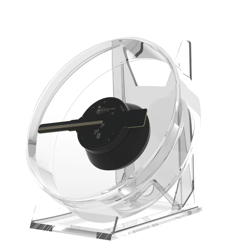 AF95-3D Fan Hologram Projector Desktop LED Sign Holographic Lamp Player Remote Display Support Images And Video