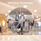 42cm 3D Holographic Projector 224 LED Lamp Beads Upload Holographic 3D Photos Videos Via WIFI and PC Display Advertising Machine